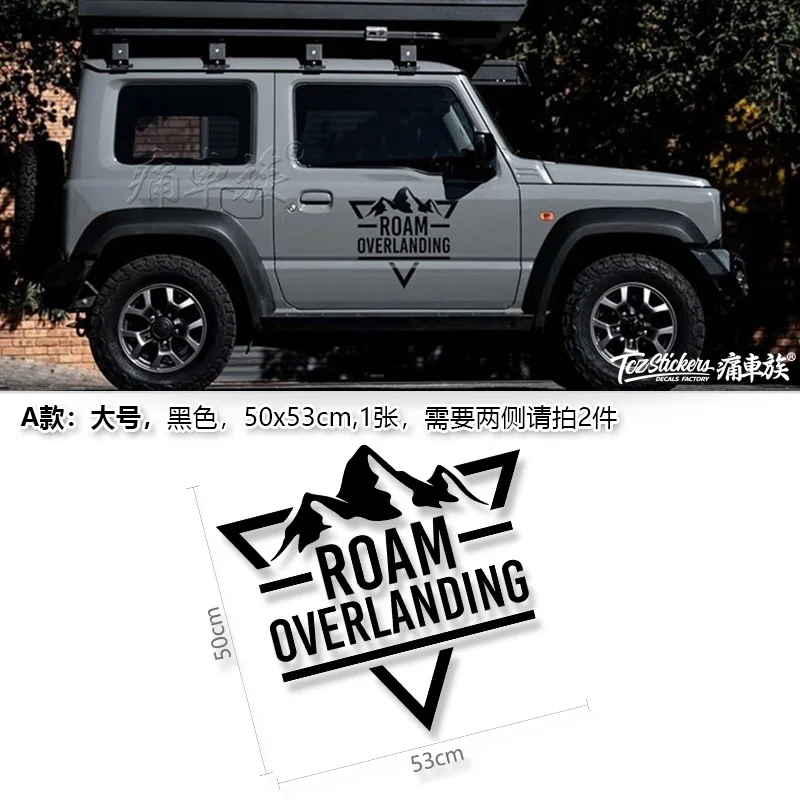 New car sticker FOR Suzuki Jimny body custom decoration sports decals film accessories