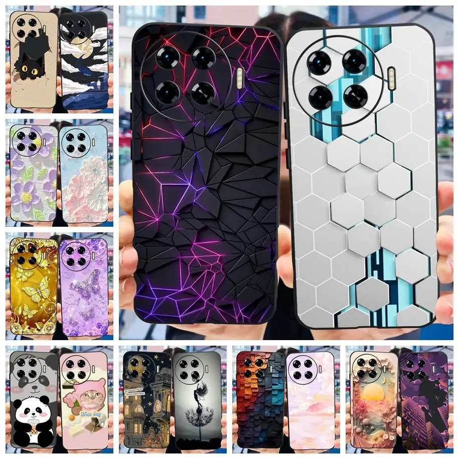 For Tecno Spark 20 Pro Plus Case KJ7 Luxury Marble Soft Silicone Phone Cases Back Cover For Tecno Spark 20 Pro 5G KJ8 2024 Funda