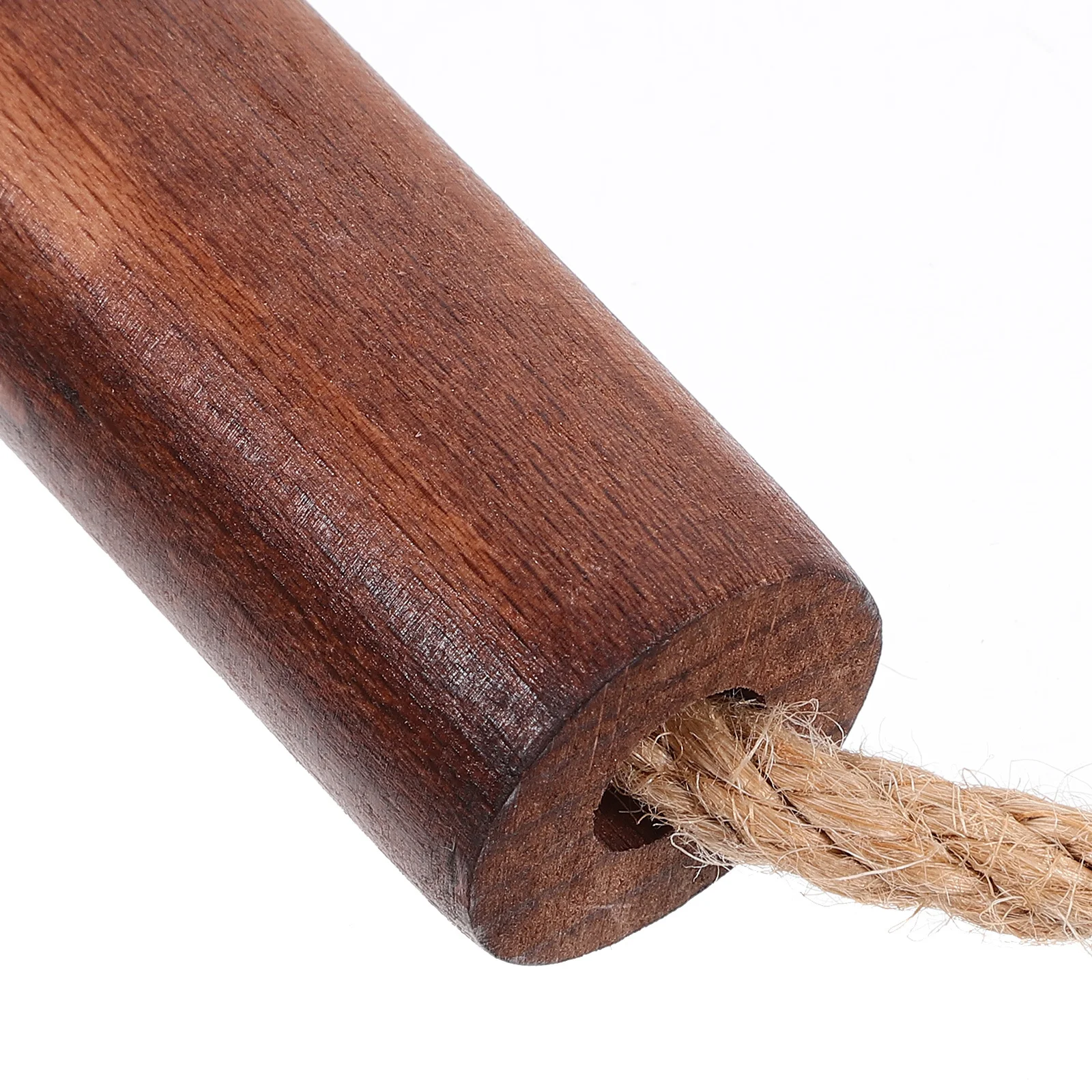 

Rustic Wood Rope Toilet Paper Holder Wall Mounted Roll Paper Rack Bathroom Tissue Holder Bohemian Style Hanging Design