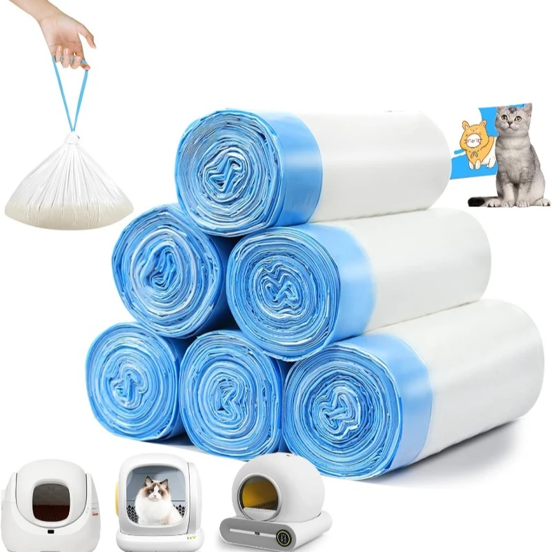 MeoWant Catlink Tonepie Toilette용 고양이 쓰레기 봉투, 자동 쓰레기 상자, 매우 두꺼운 고양이 쓰레기 상자 라이너