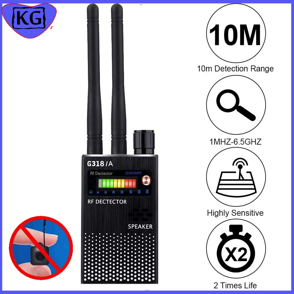 Camerazoeker Detector Rf Signaal Gsm Bug Anti Spy Gadgets Hotels Verborgen Spy Camera Detector Gsm Audio Bug Beveiliging