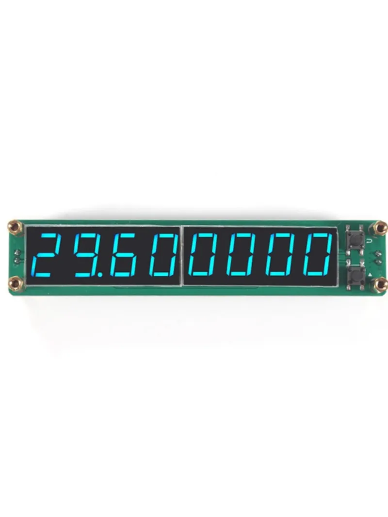 PLJ-8LED-R Frequency Meter Frequency Display Measures 0.1MHz~2400MHz Frequency Display Components