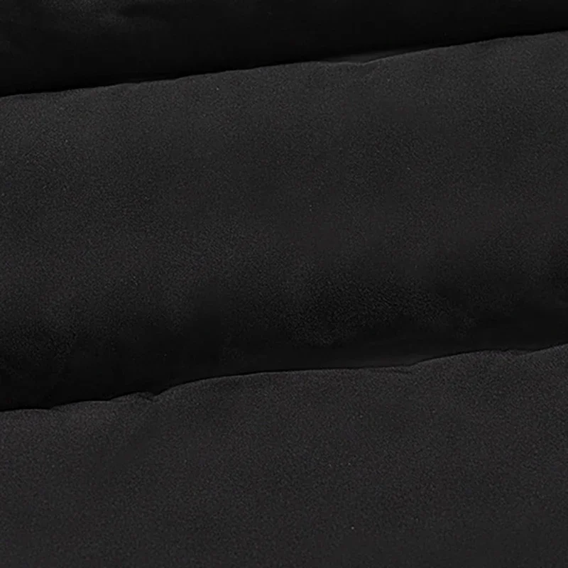 2025 الشتاء الاطفال ملابس الكورية نمط منتصف طول معطف الفتيان الفتيات سميكة سترة قطن الدافئة مقنعين 6-13Y الأطفال ملابس خارجية #6