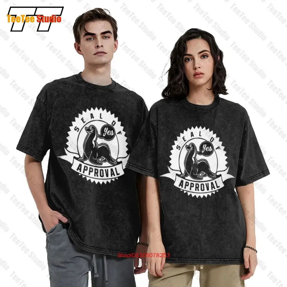 Seal Of Approval Vintage Oversized T-Shirt 7YS8