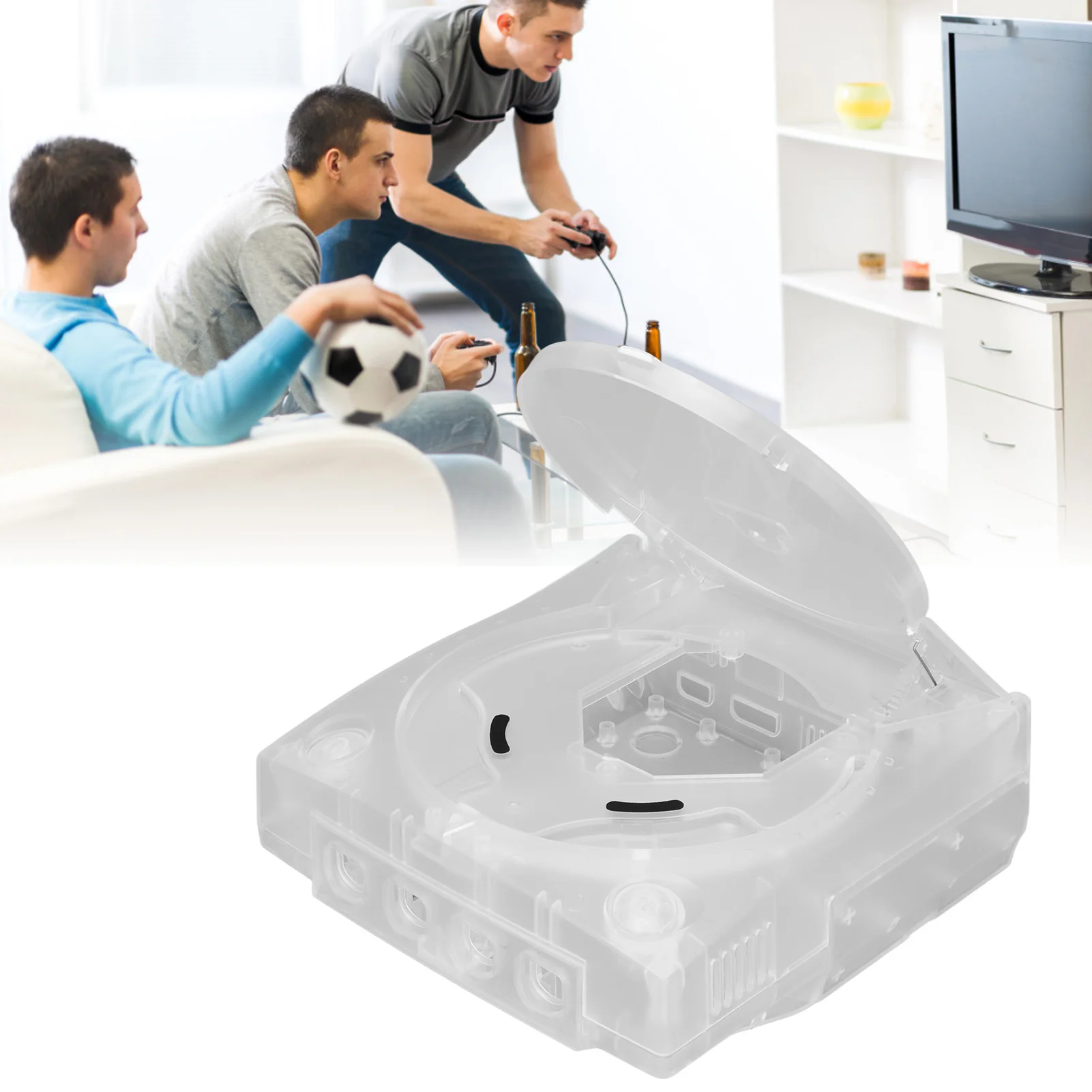 plastic-cover-for-sega-translucent-plastic-case-retro-replacement-housing-shell-for-sega-game-console