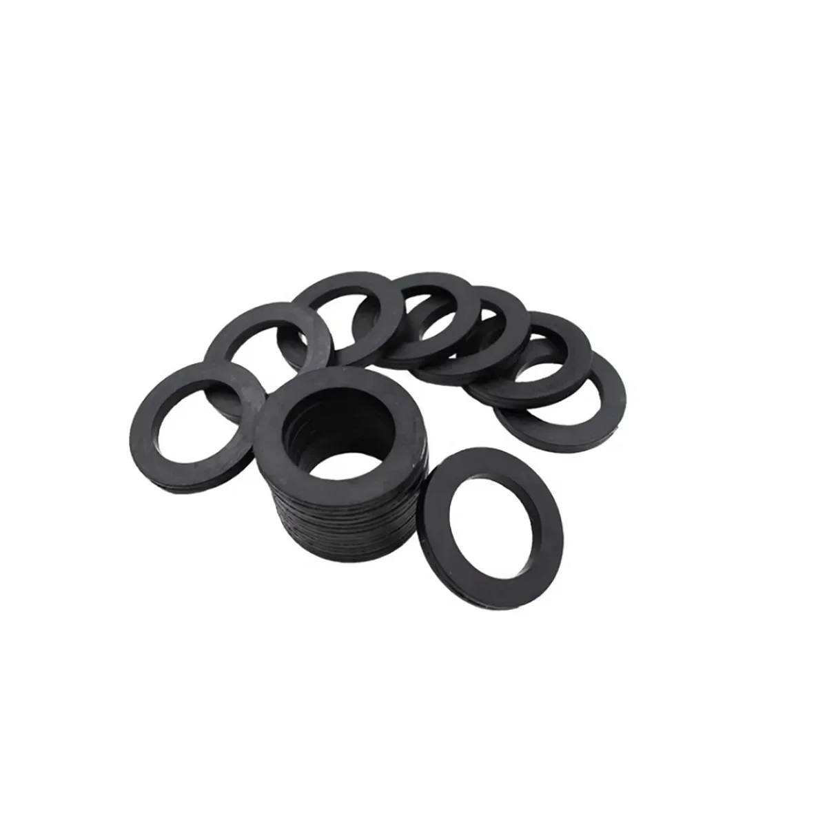 

Rubber Flat Gasket / Screw Sealing Ring Waterproof Soft Gasket Ring / Temperature And Oil Resistant Shock Absorber Pad