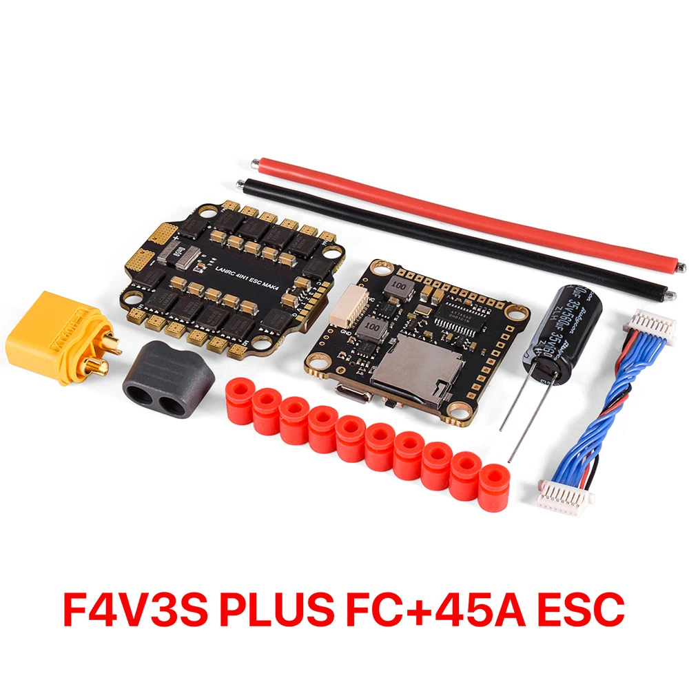 9IMOD F4 V3S PLUS FC Flight Controller Board Built-in Barometer OSD with Brushless ESC for RC QAV/ZMR 210 230 250MM RC Drone