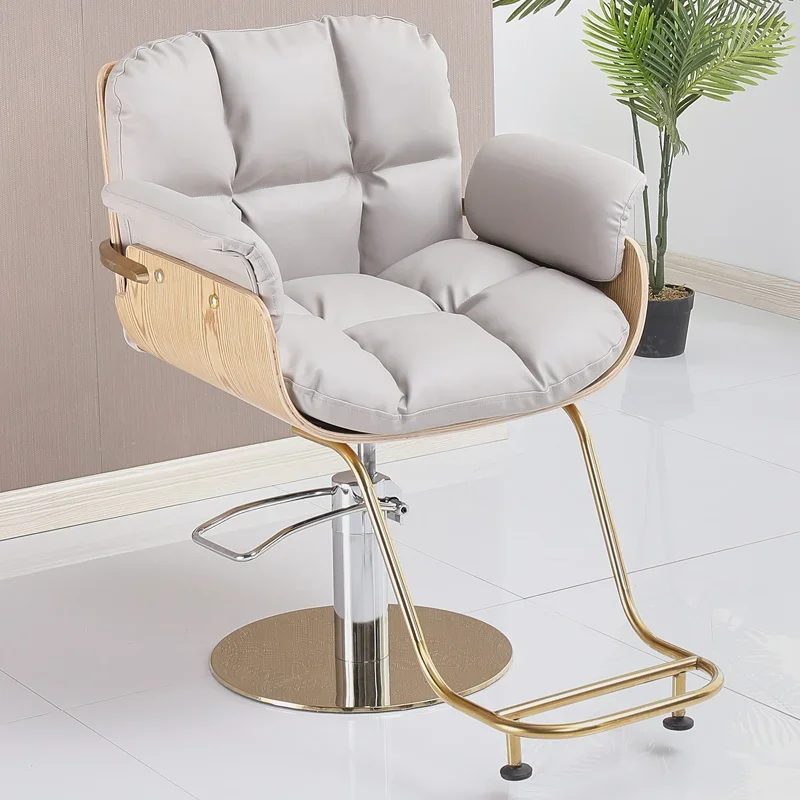 

Reclining Salon Chair Esthetician Chairs Manicurists Furniture Professional Beauty Pedicure Spa Rotating Sillas Doradas Barber