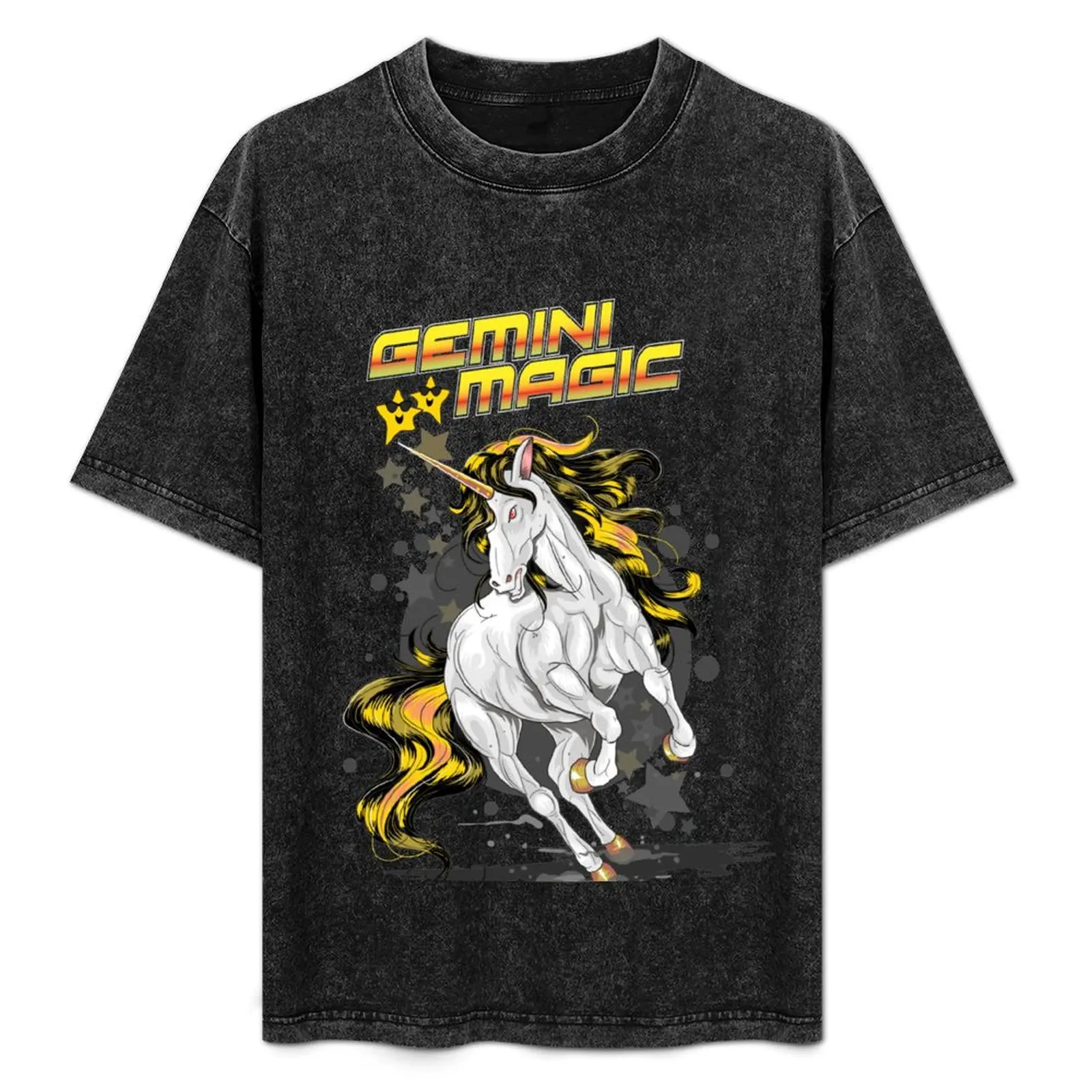 

Gemini Theater Magic Unicorn T-Shirt Running Performance Short Sleeve Tee