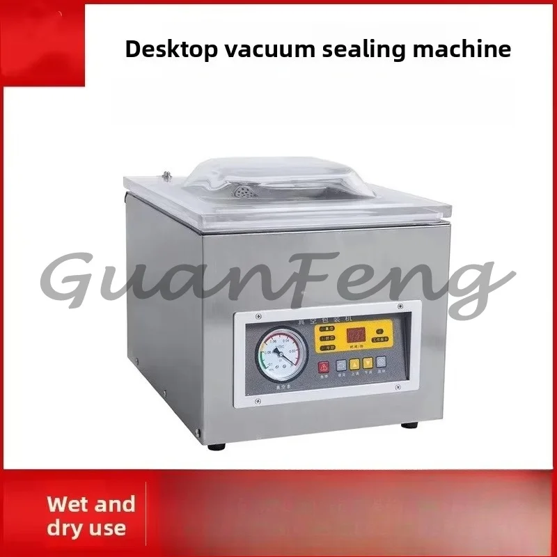 New Small Vacuum Packaging Sealer, Dual-Purpose Design for Dry & Wet Foods, Vacuum Sealing Machine for Fresh Food Packing