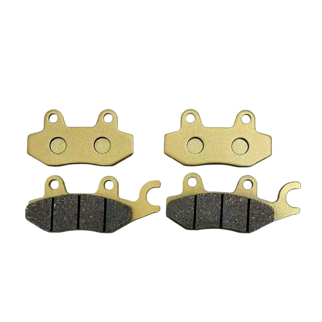 Cyleto Motorcycle Front & Rear Brake Pads for Kawasaki Ninja 125 250R EX 400 300 250 BX KRT ABS Z125 Z250 BR250 Z300 Z400 ER300