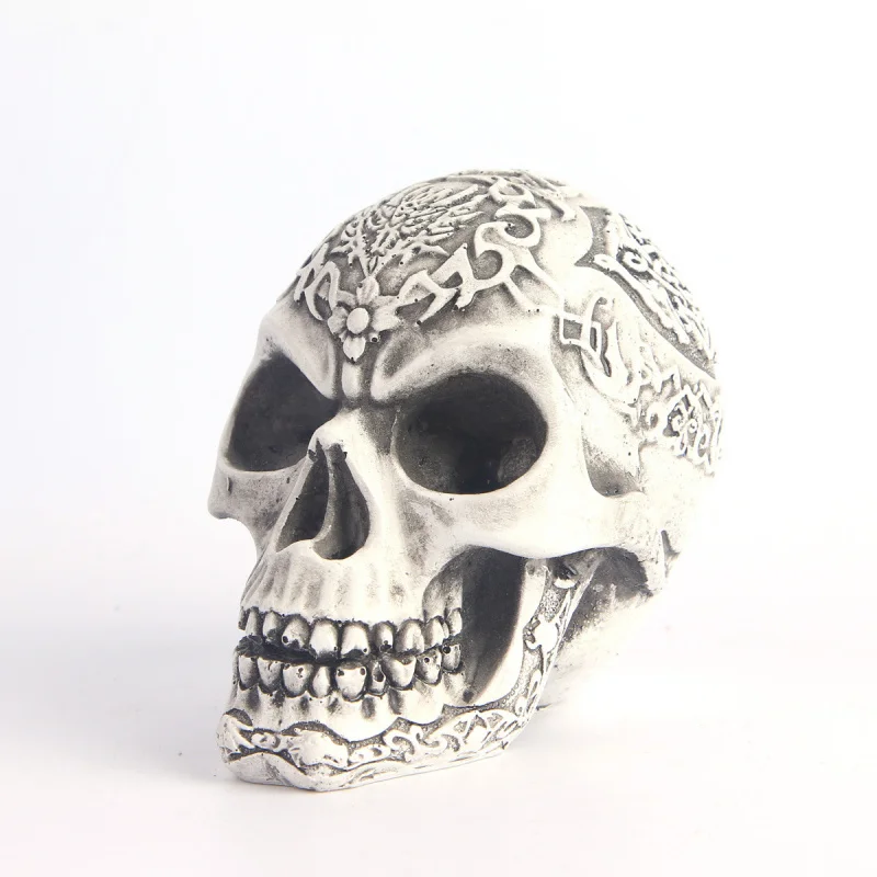 Halloween Gift Fashion Nordic Ornament Resin Ghost Unique Skull Head