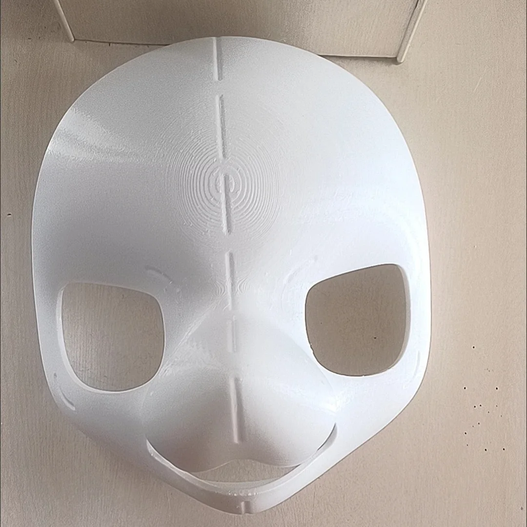 Fursuit Head Base Kemono 3D Printed Canine American Style Skull Cute Furry DIY Anime Accessories Cosplay Props