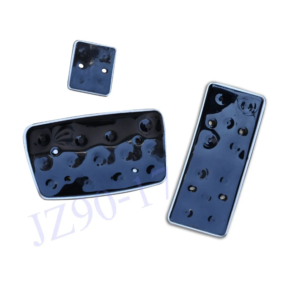 Non Slip Car Brake Accelerator Pedal Pedales Styling Plate Cover Pad  Fit For Jeep Grand Cherokee WK2 2011-2017 Accessories