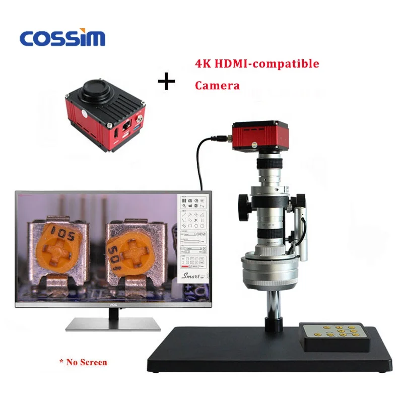 4K HD Automatic 3D Digital Stereo Zoom Video Microscope Digital 3D For SMT