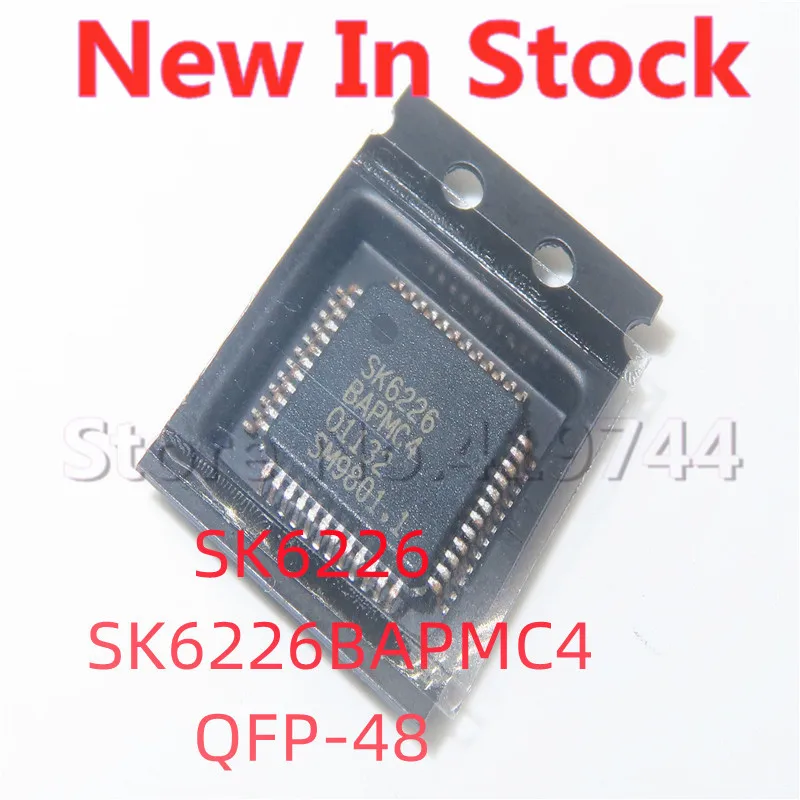 1PCS/LOT SK6226 SK6226BAPMC4 QFP-48 SMD USB2.0 flash memory controller New In Stock GOOD Quality