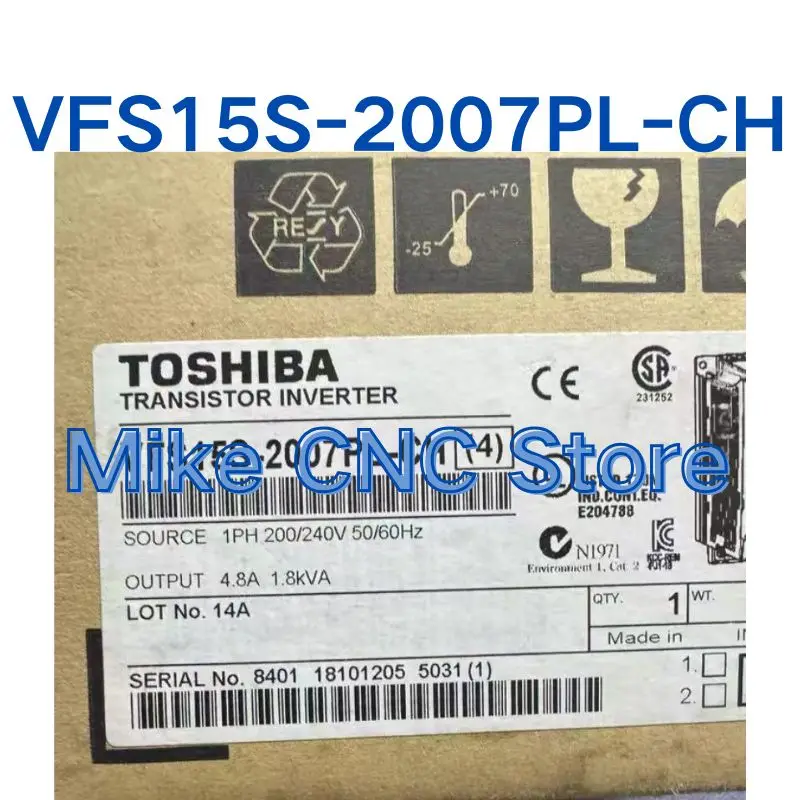 

New VFS15S-2007PL-CH inverter for fast delivery