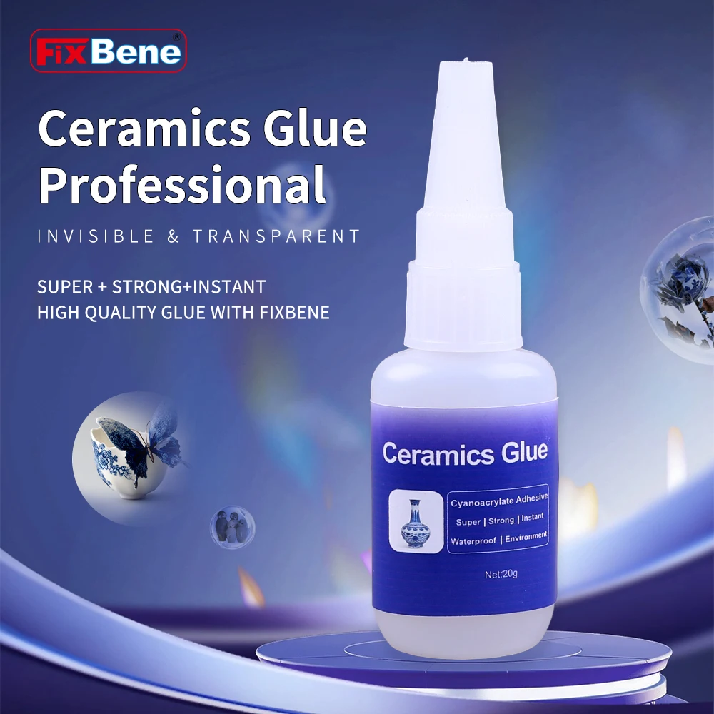 Glue For Ceramic Extra Super Strong Seconds Adhesive Cyanoacrylate Clear Powerful Craft Rhinestone Metal Plastic Wood Jewelry