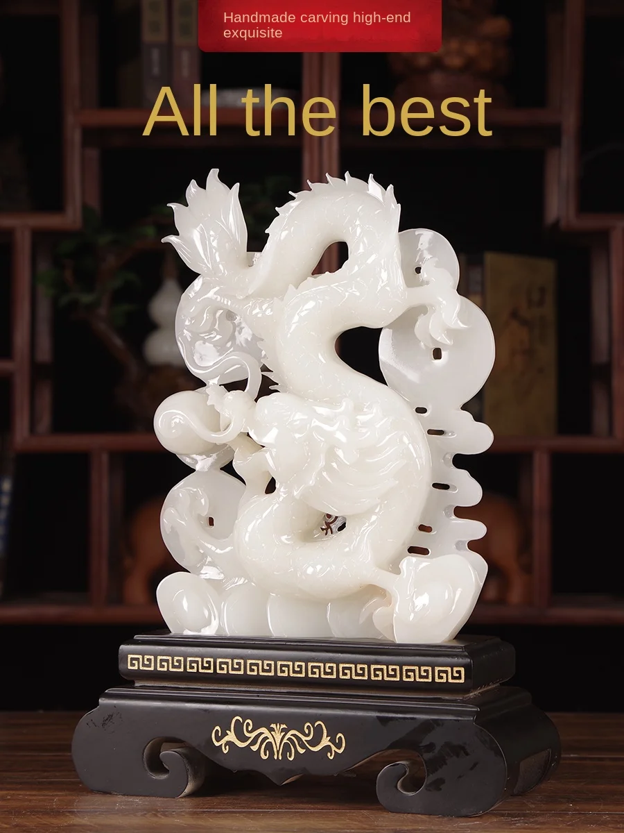 Qinglong office table porch decoration birthday gift for opening in the the Year of the Loong