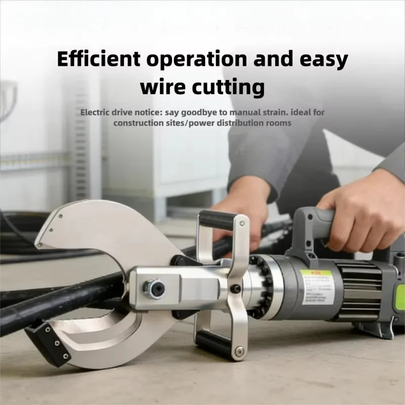 Portable Hydraulic Rebar Bender Manual Hydraulic Bending Machine Electric Rebar Bender for Construction Steel Bar Tool HeavyDuty