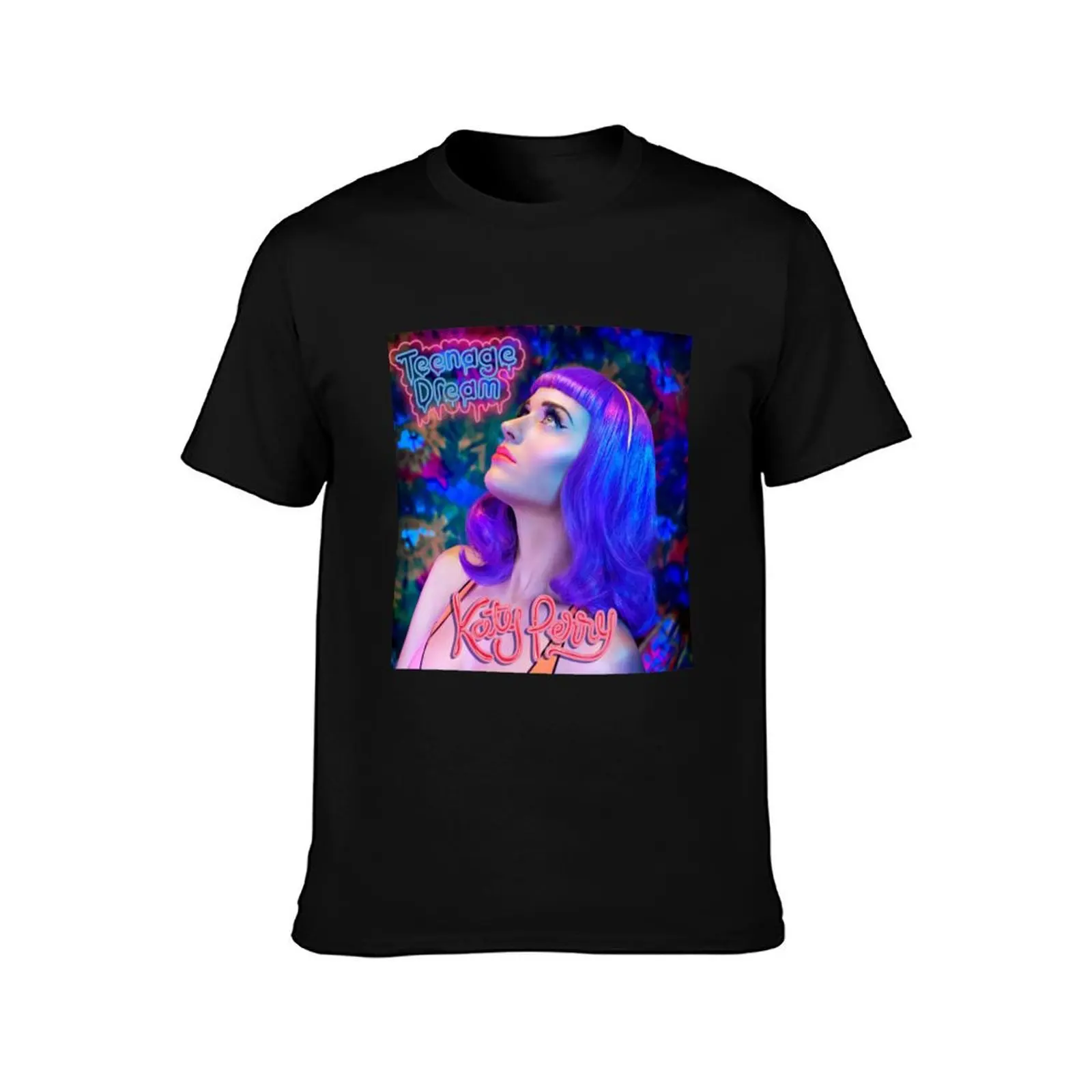 Katy Perry teenage dream 2 T-Shirt Casual Street Style Short Sleeve Tee T-Shirt