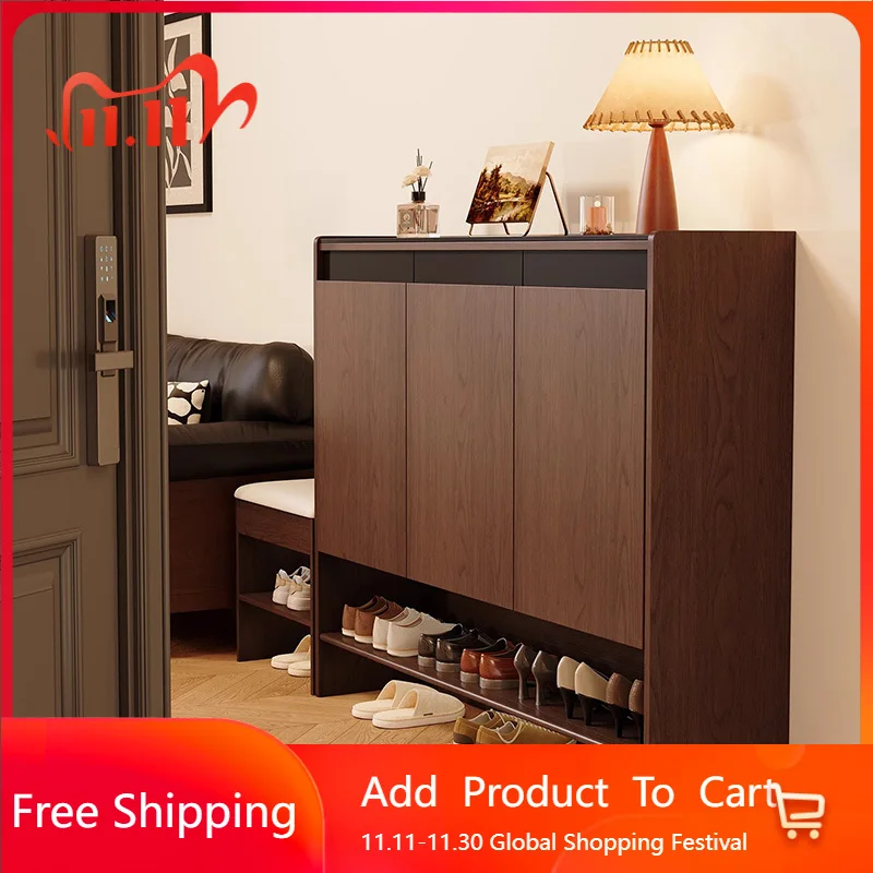 

Mobile Organizer Shoe Shelf Storage Living Room Display Luxury Box Designer Slippers Shoe Cabinet Modern Muebles Home Furniture
