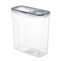 4L Kitchen Sealed Tank Flap Grain Storage Box Refrigerator Side Door Plastic Storage Box Fresh Milk Powder Tank