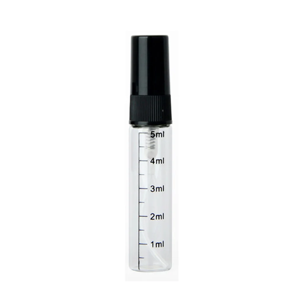 100 stks/partij 2 ml 3 ml 5 ml 10 ml Lege Schaal Glazen Parfumflesjes Spray Verstuiver Draagbare Reizen cosmetische Container