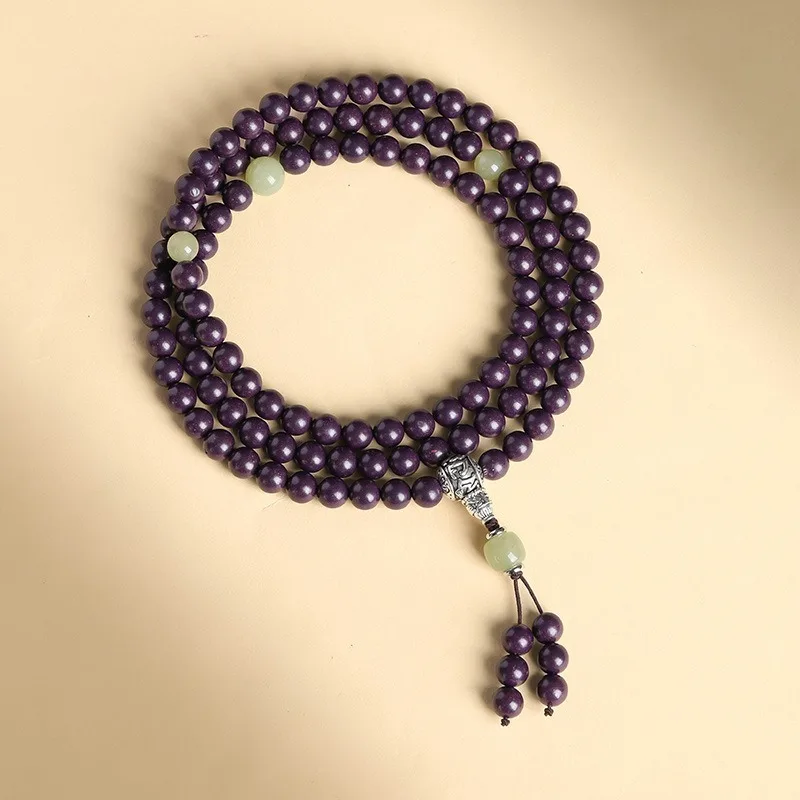 New Chinese Style 108 Beads Handheld Buddhist Prayer Bracelet Herbal Incense Beads Five Elements Lucky Bracelet Gifts
