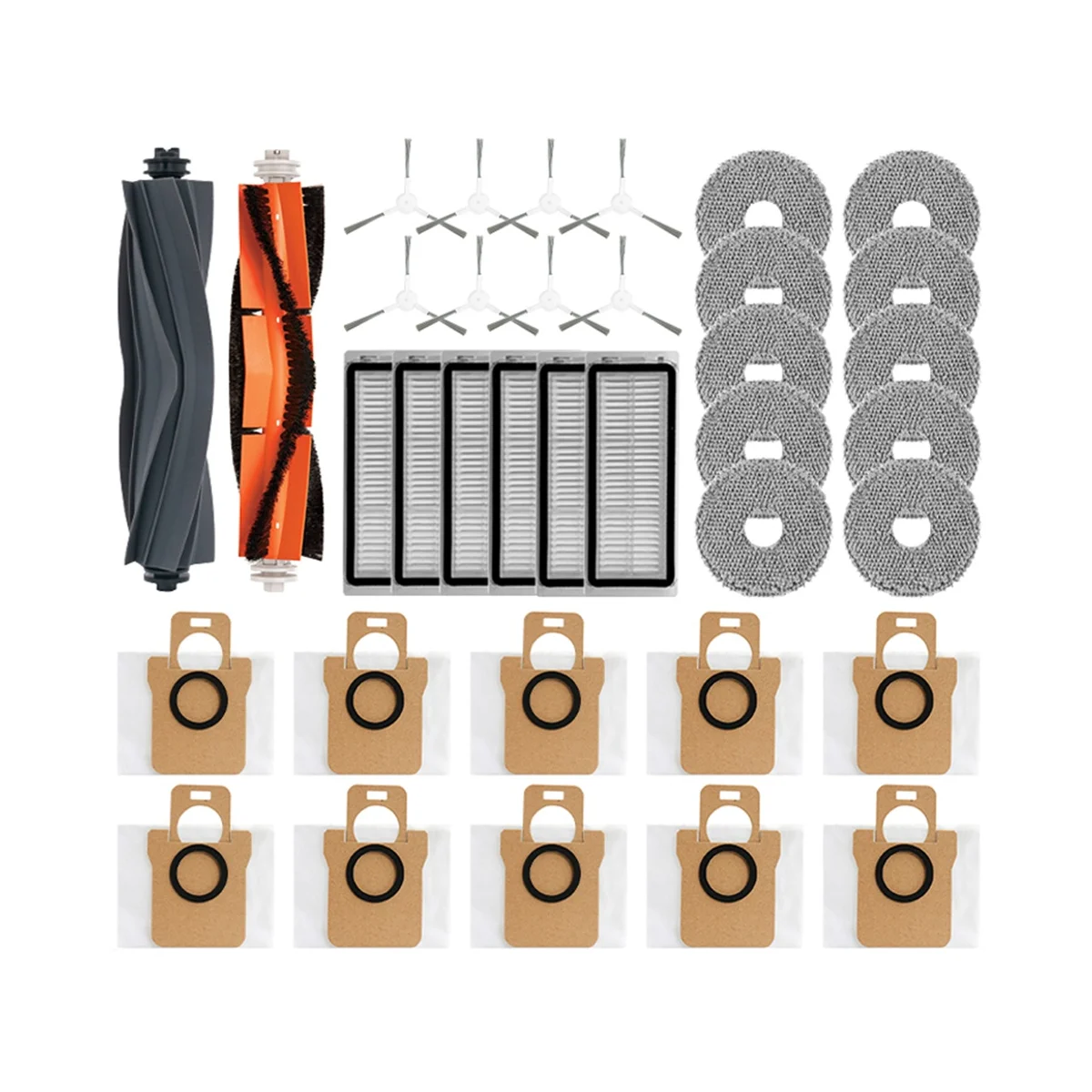 

For L10S Ultra / S10 Pro for Omni 1S B101CN Robot X10+ Robot Vacuum Main Side Brush Filter Mop Parts