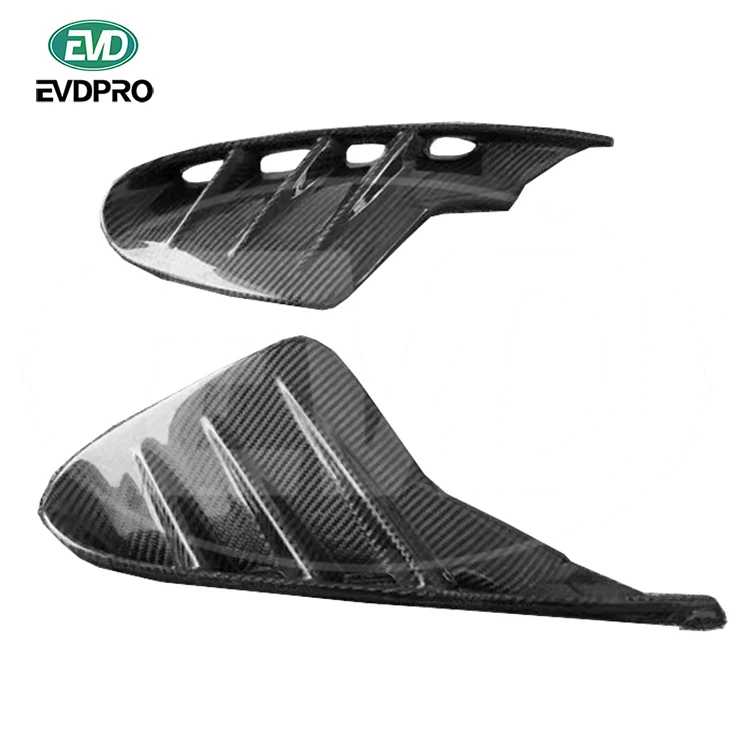 

For Porsche Taycan 2019-2022 T Style Carbon Fiber Air Intake Splitter