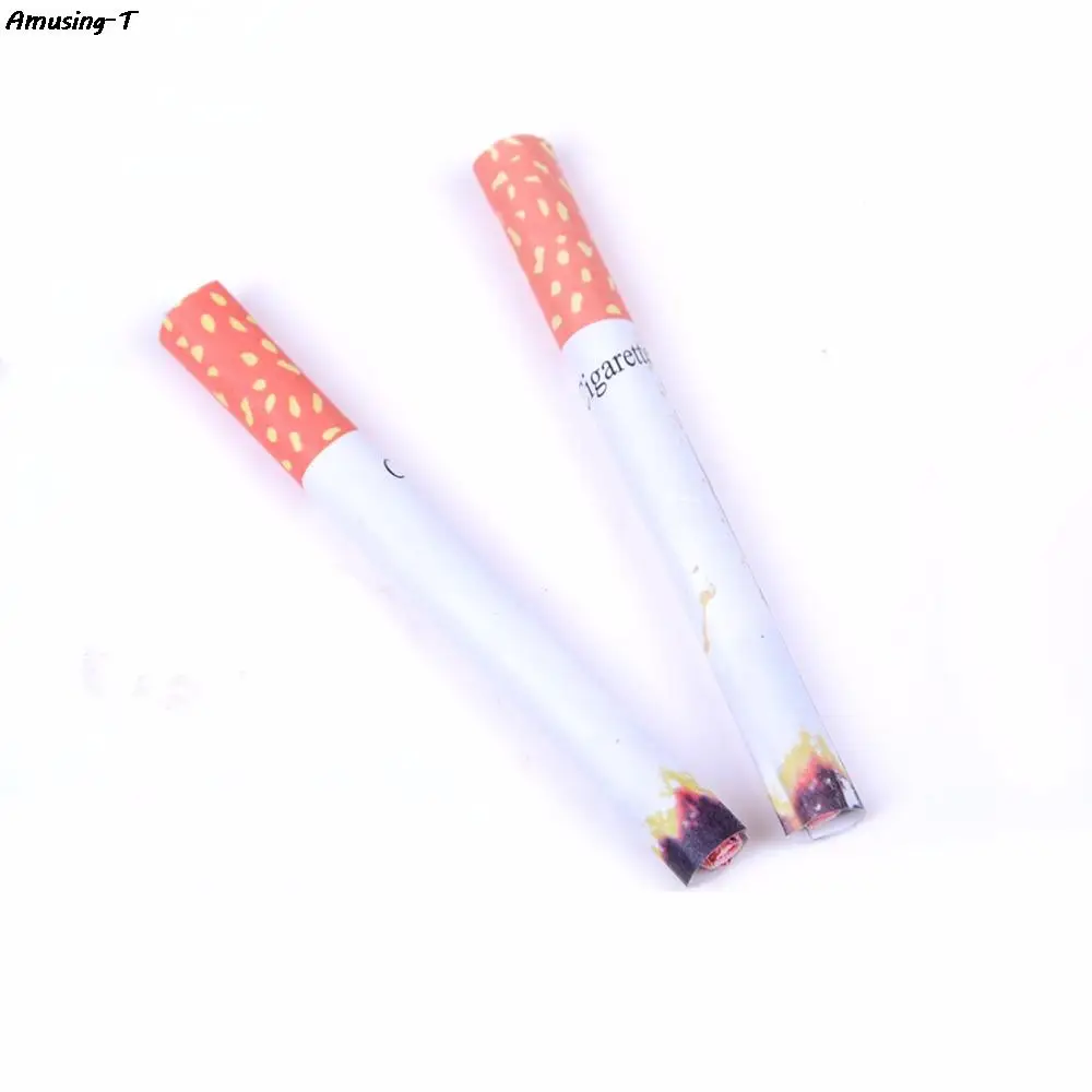 Joke Prank Fake Cigarettes Fags Smoke Effect Lit End Fancy Gift For Sale Funny Toy Practical Jokes Magic Novelty Trick 2 Pcs