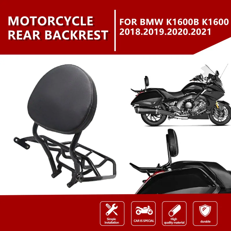 K1600 Motorcycle Accessories Travel Backrest and Luggage Rack Sportster Sissy Bar for BMW K1600B 2018 2019 2020 2021 2022