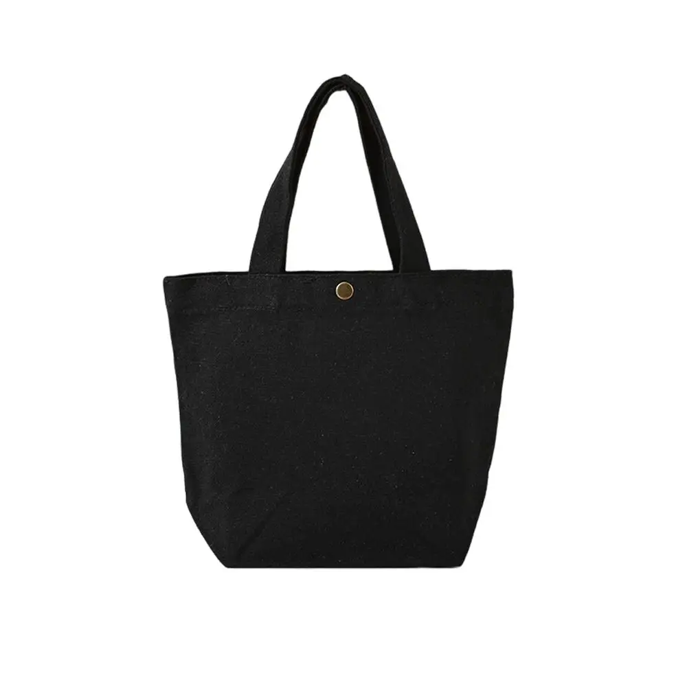 Fashion Peach Canvas Tote Bag Canvas Big Capacity Mini Handbags Cartoon Lunch Bag Travel view 3