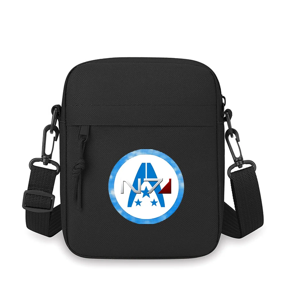 

Blue A symbol stars red square N7 Men Crossbody Bag Single Shoulder Women Cartoon Anime Film Printing Design Unisex