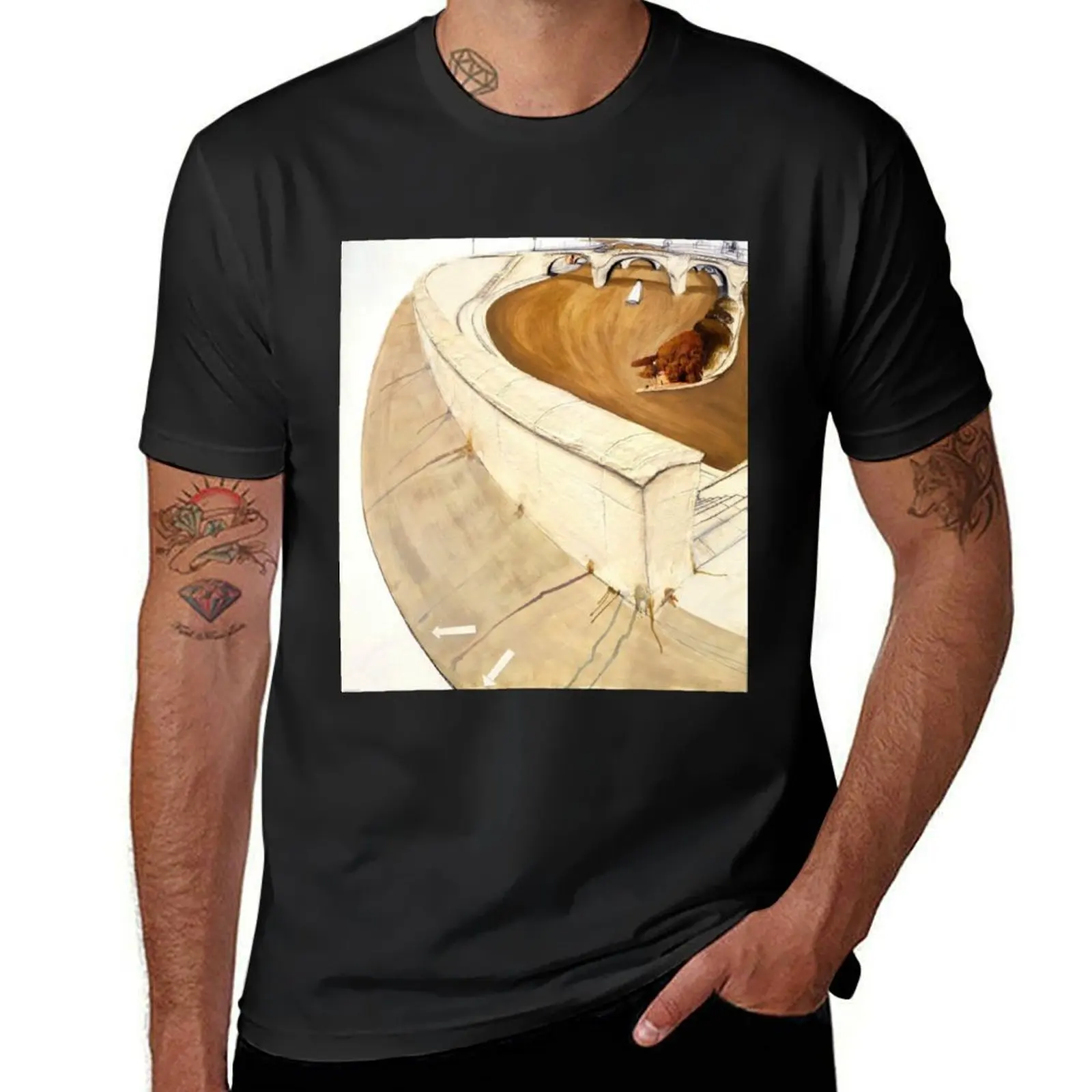 Brett Whiteley T-Shirt graphics vintage blanks anime clothes black t shirts for men