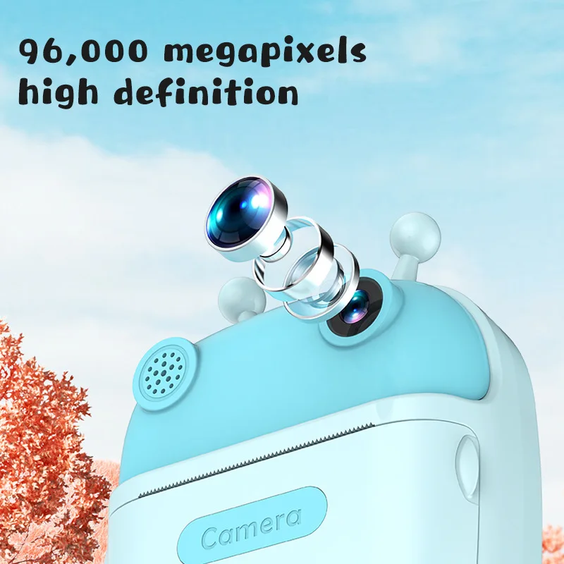 Children's Digital Camera high-definition digital Screen Camera Video Toy Kids Cartoon Camera Gift  Photography photo printer