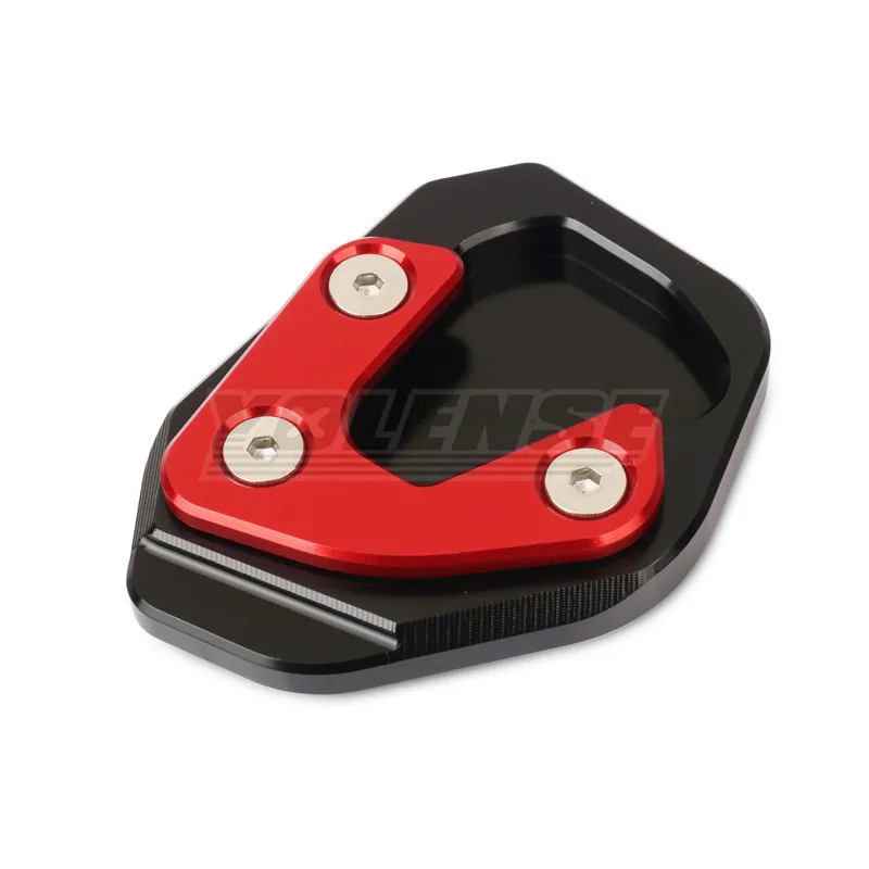 Motorcycle Kickstand Foot Side Stand Extension Pad Support Plate Fit For QJMOTOR SRK800RR SRK600RS SRK800 RR SRK600 RS