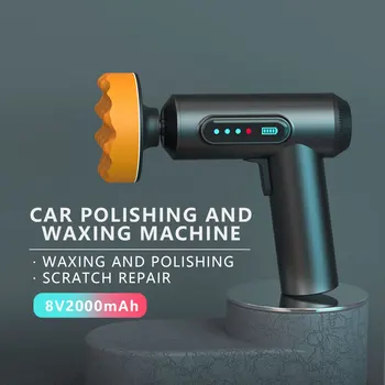 Car Polishing Sanding Machine Wireless Car Paint Scratch Repair Windscreen Glass Oil Film…