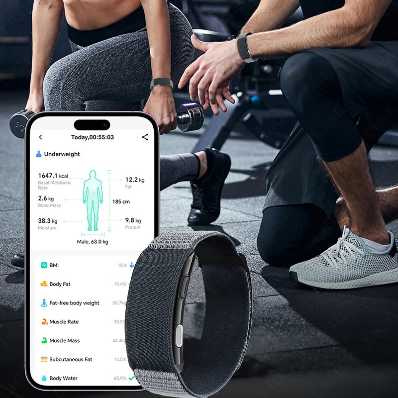 LIGE New Nursing Grade Smart Bracelet ECG+PPG Blood Lipid Uric Acid Body Temperature Blood Oxygen Sports Fitness Health Watches