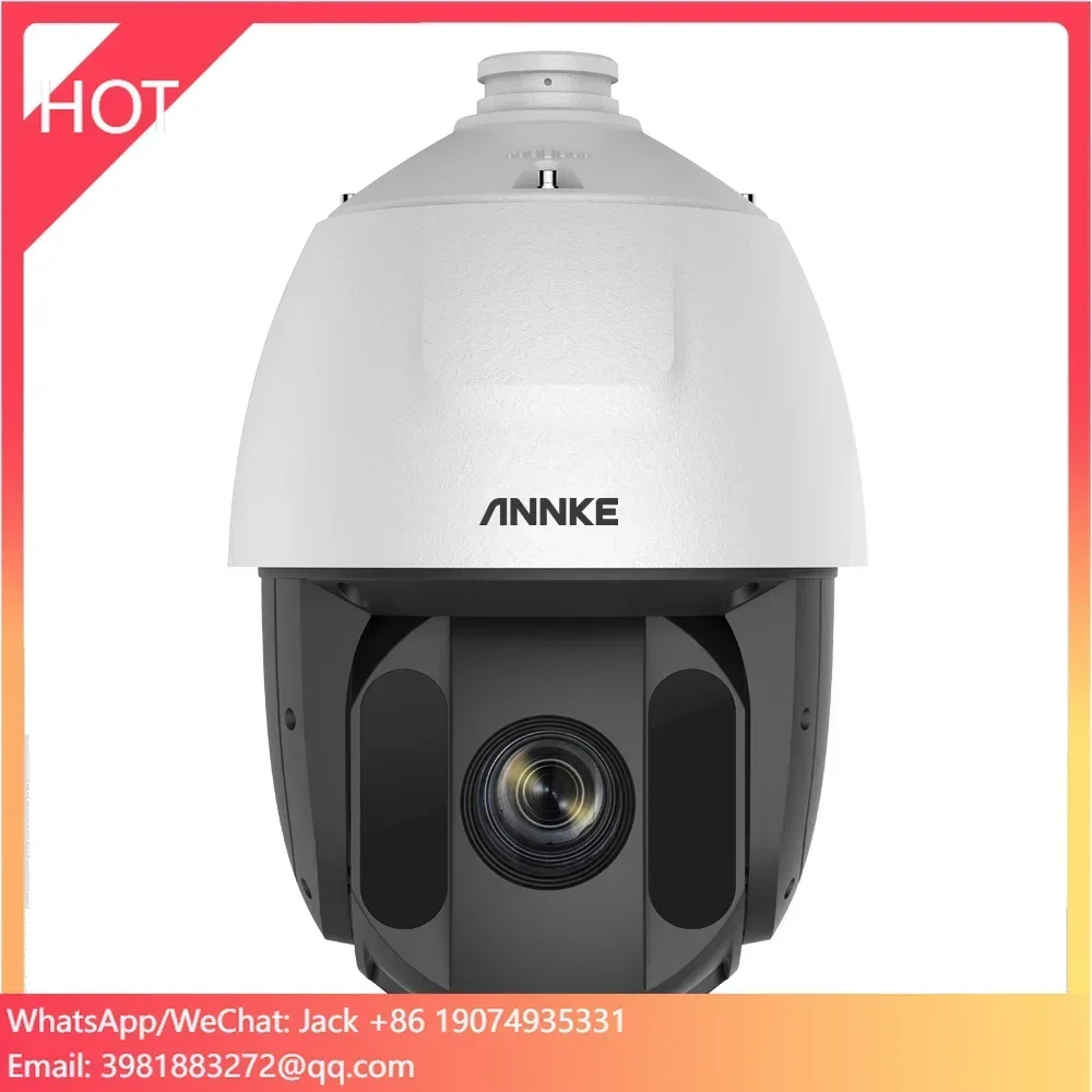 ANNKE 1080P HD PTZ سرعة كاميرا بشكل قبة 2MP 25X في الهواء الطلق مقاوم للماء TVI كاميرا الأمن 150 متر الأشعة تحت الحمراء للرؤية الليلية CCTV كاميرا متحركة