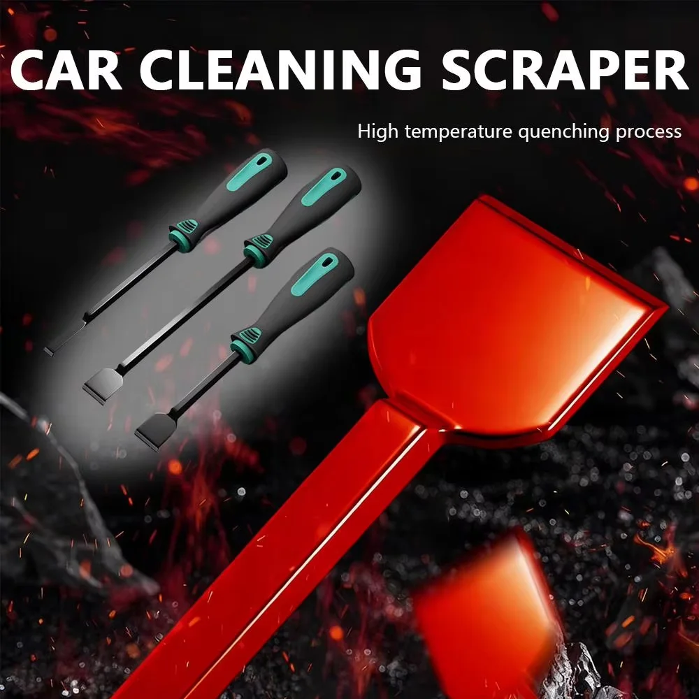 3PCS Car Gasket Scraper Cylinder Shovel Rust Cleaning Car Engine Cylinder Oil Dirt & Sealant Removal Tool