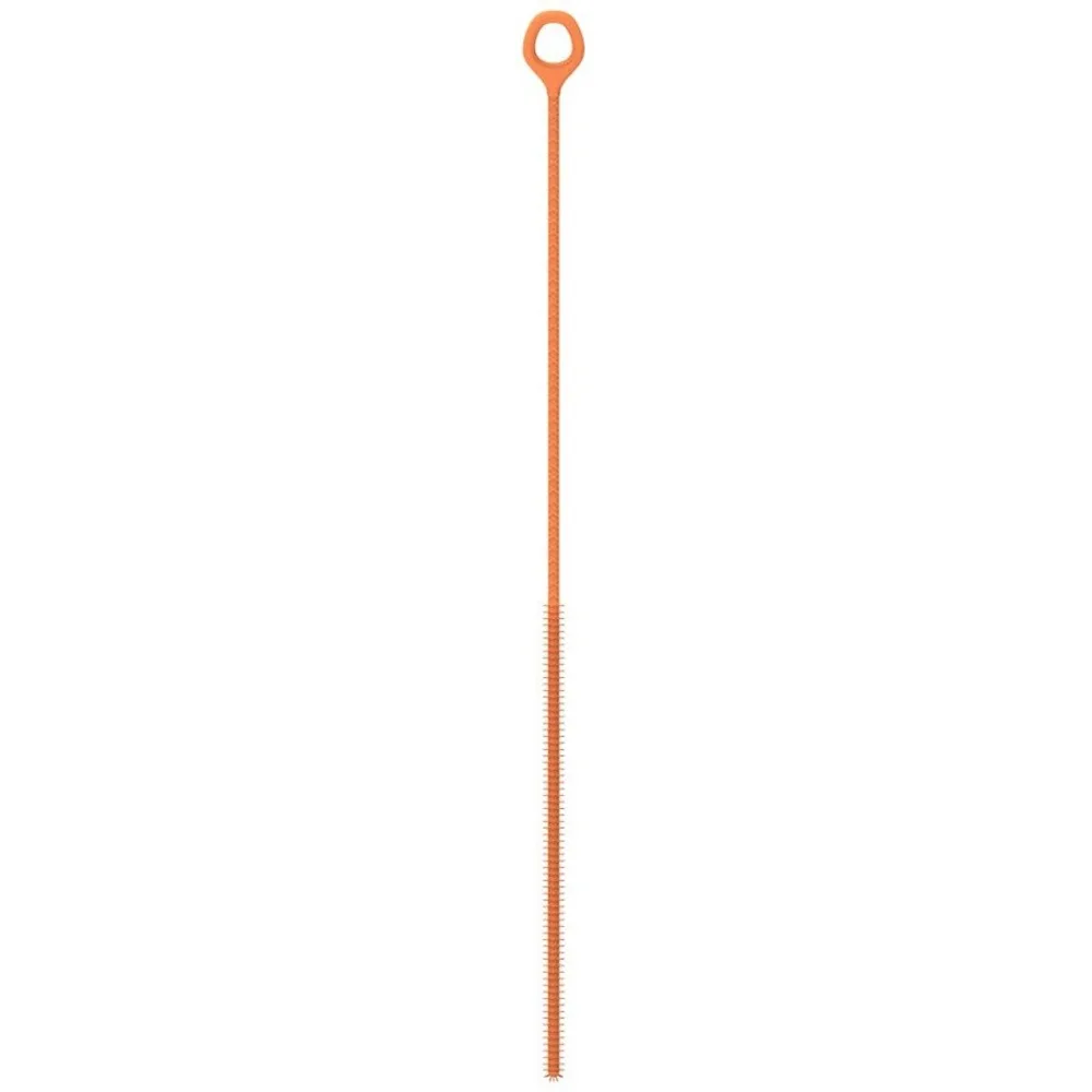 32cm Extended Version Silicone Straw Brush 6mm 8mm Thick Silicone Extra Long Brush Bendable Straw Cleaning Brush for Pacifier