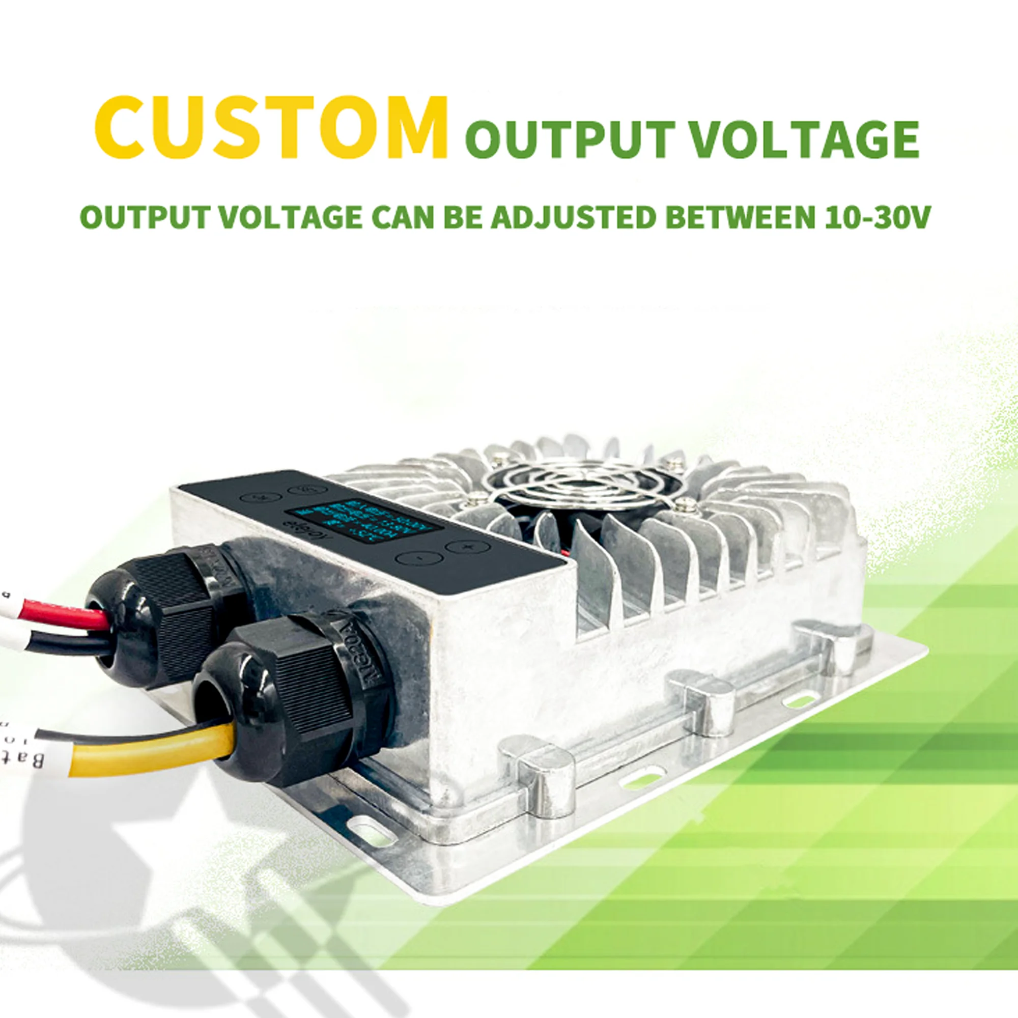 Imagem -03 - Controlador de Recarga de Temperatura Inteligente Solar Step-up Down Mppt 1030v 2485v Saída Rastreamento em Tempo Real 1755v 200w600w