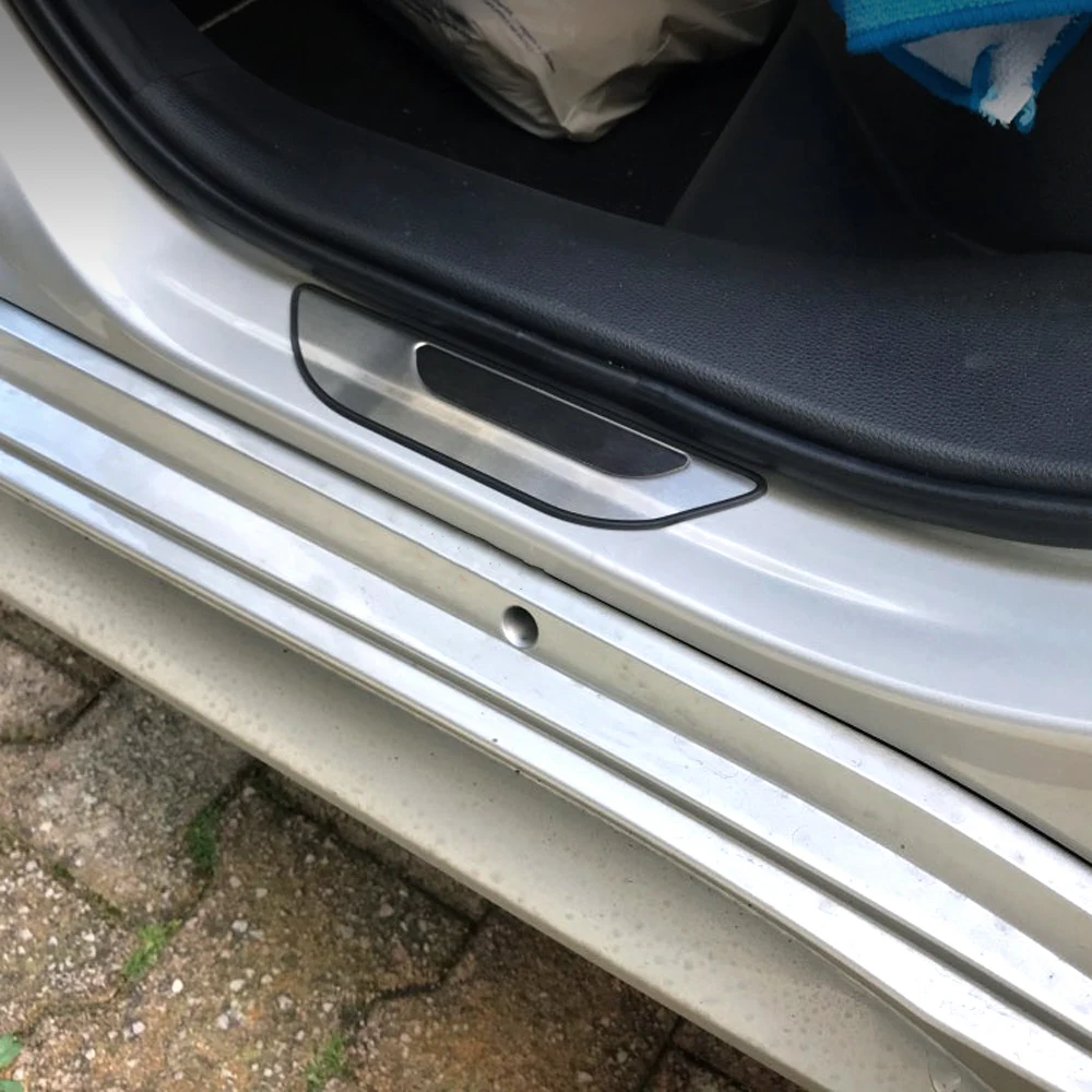 Stainless Steel Door Sill Scuff Kick Protector Guard Cover For Toyota Corolla Suzuki Swace 2019-2026