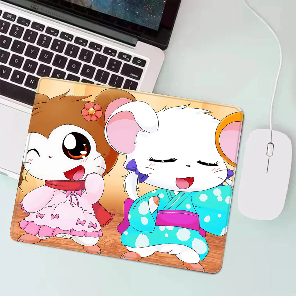 Cute hamster h-hamtaro Gaming Mouse Pad XS Small Mousepad For PC Gamer Desktop Decoration Office Mouse Mat Deskmat Rug