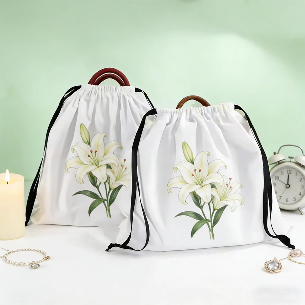 

50pack Bulk Premium Cotton Drawstring Pouches 30x40cm Surprise Packing Handbag Shoes Jewelry Ring Storage Handbag Dust Bags Hold