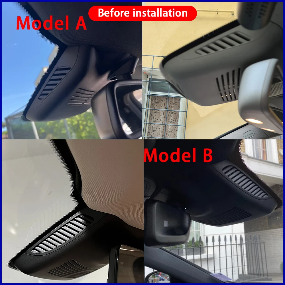 ZJCGO for Mercedes Benz C E Class W213 S213 W205 S205 C205 GLC X253 C253 4K DVR Dash Cam Wifi Front Rear Car Camera 24h Monitor