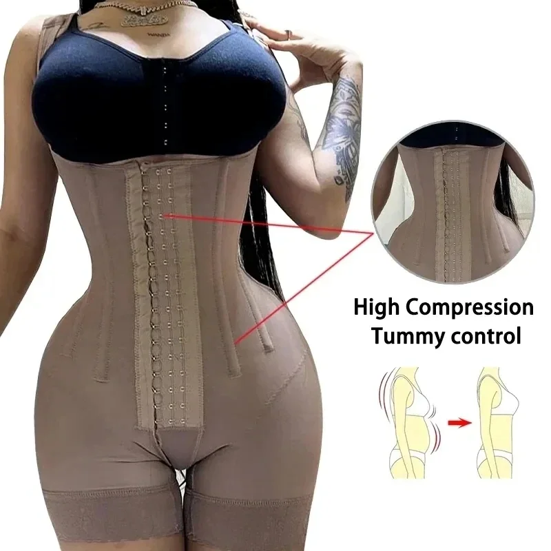 Sexy Butt Lifter Bodysuits Underwear Fajas Colombiana Girdles Slim Tummy Control Panties Waist Trainer Thigh Slimmer Body Shaper