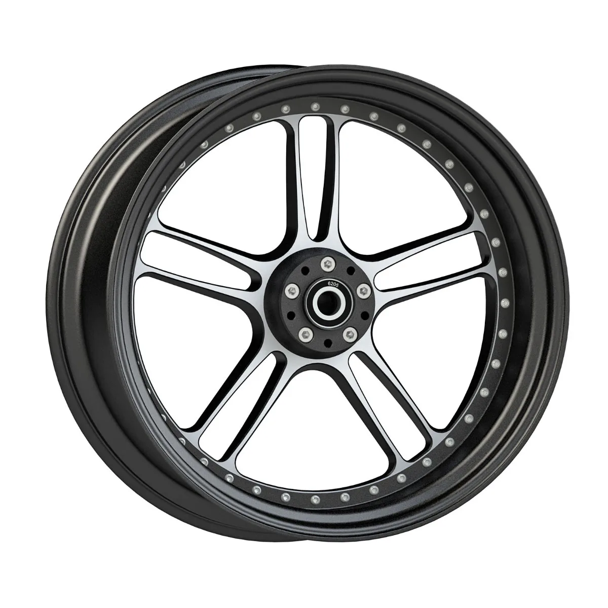 For Harley 14-later XL883N XL1200V Models New Motorcycle Wheels Black Aluminum Alloy Front Rear Rims High-quality Accessories